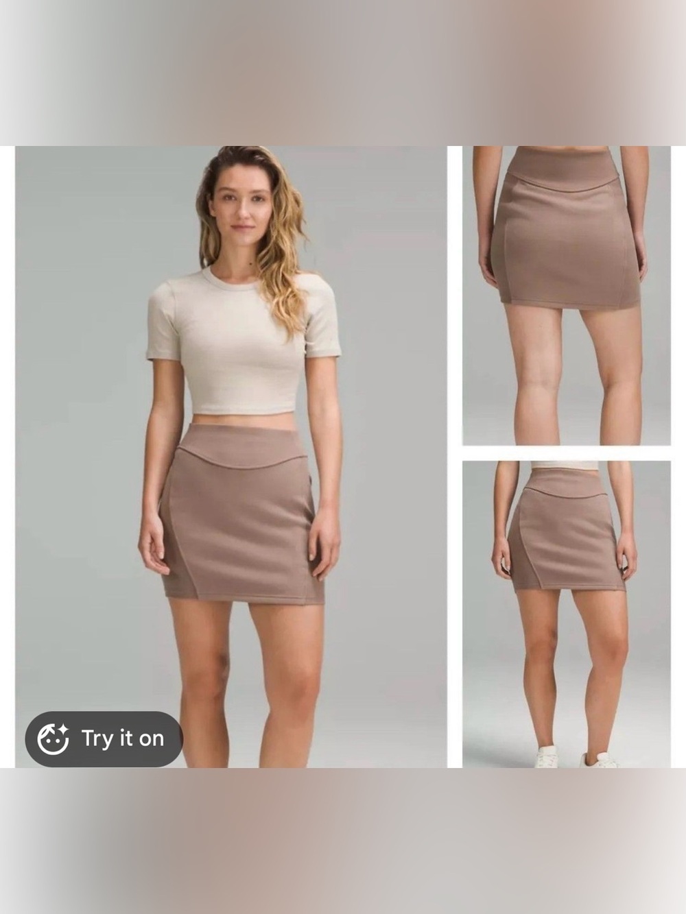 Lululemon Scuba HR Mini Skirt